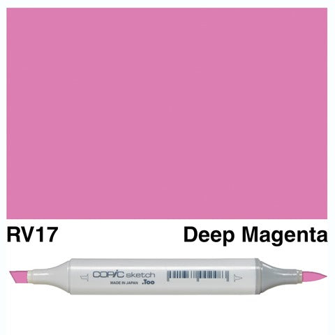 Copic Sketch Marker RV17 Deep Magenta