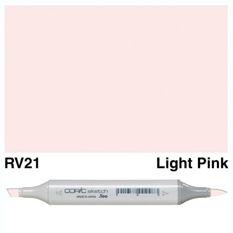 Copic Sketch Marker RV21 Light Pink
