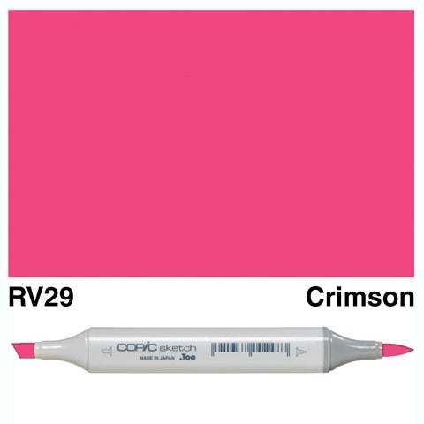 Copic Sketch Marker RV29 Crimson