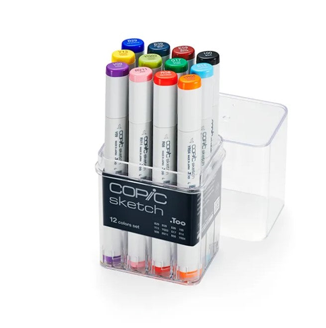 Copic Sketch Marker Set 12 SET