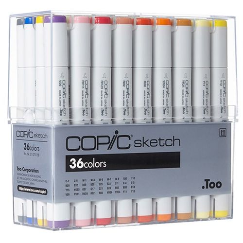 Copic Sketch Marker Set 36 SET