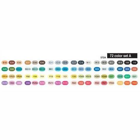 Copic Sketch Marker A Set 72 SET