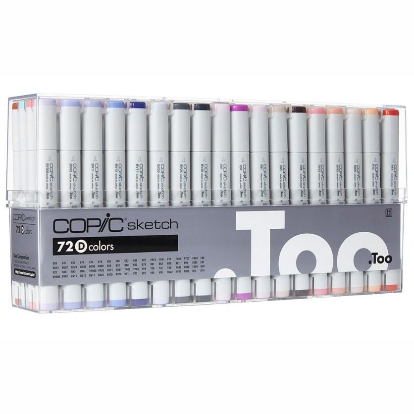 Copic Sketch Marker D Set 72 SET