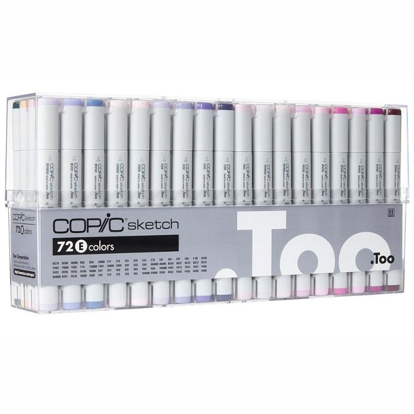 Copic Sketch Marker E Set 72 SET