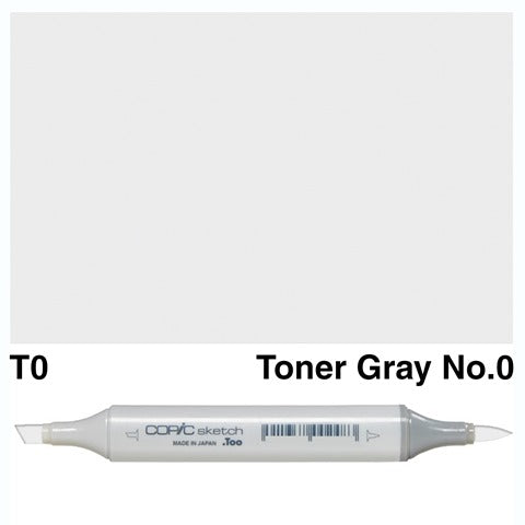 Copic Sketch Marker T0 Toner Gray No.0