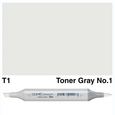 Copic Sketch Marker T1 Toner Gray No.1