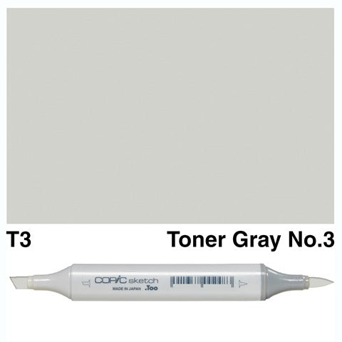 Copic Sketch Marker T3 Toner Gray No.3