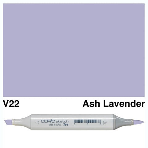 Copic Sketch Marker V22 Ash Lavender