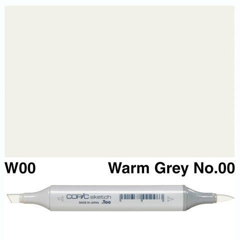 Copic Sketch Marker W00 Warm Gray No.00