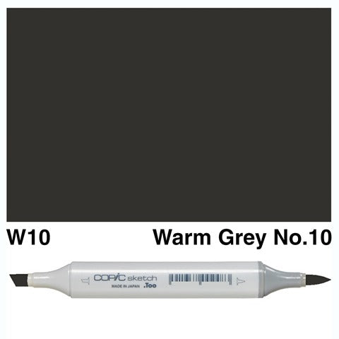Copic Sketch Marker W10 Warm Gray No.10