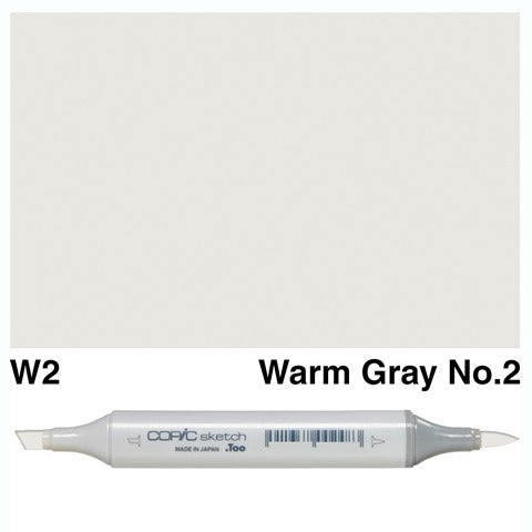 Copic Sketch Marker W2 Warm Gray No.2