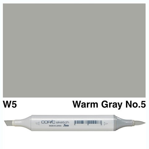 Copic Sketch Marker W5 Warm Gray No.5