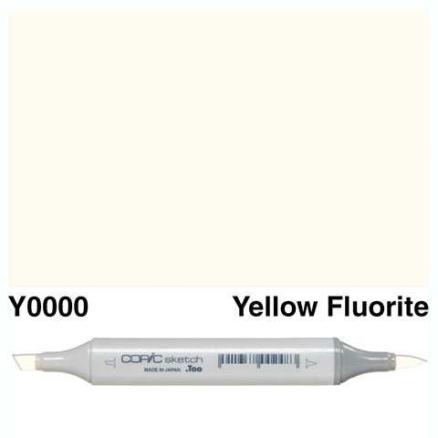 Copic Sketch Marker Y0000 Yellow Fluorite