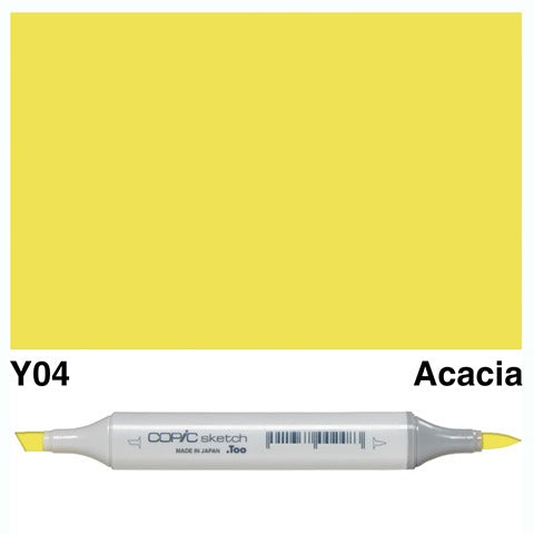 Copic Sketch Marker Y04 Acacia