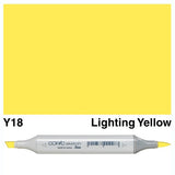 Copic Sketch Marker Y18 Lighting Yellow