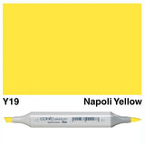 Copic Sketch Marker Y19 Napoli Yellow