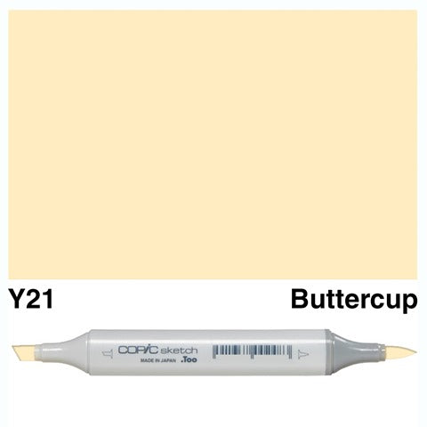 Copic Sketch Marker Y21 Buttercup