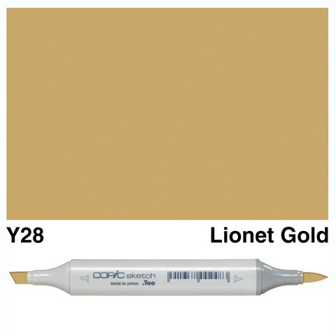 Copic Sketch Marker Y28 Lionet Gold