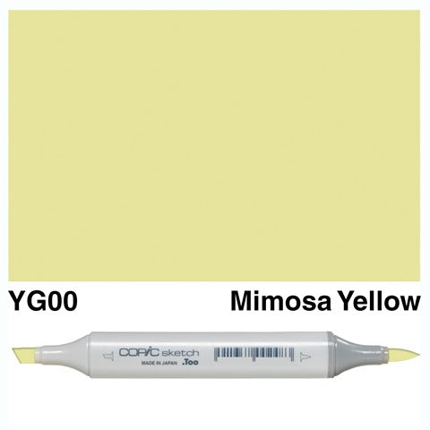 Copic Sketch Marker YG00 Mimosa Yellow