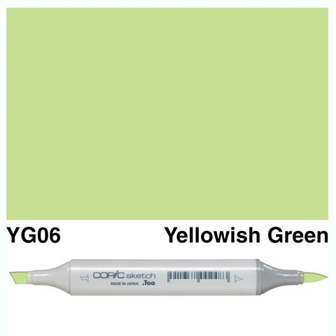 Copic Sketch Marker YG06 Yellowish Green
