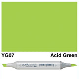 Copic Sketch Marker YG07 Acid Green