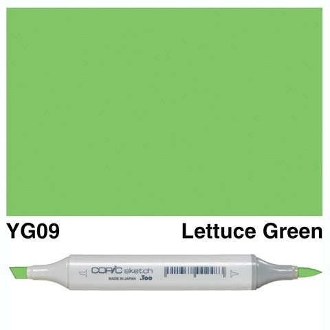 Copic Sketch Marker YG09 Lettuce Green