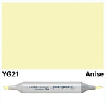 Copic Sketch Marker YG21 Anise