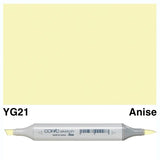 Copic Sketch Marker YG21 Anise