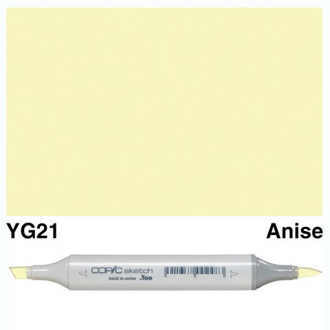Copic Sketch Marker YG21 Anise