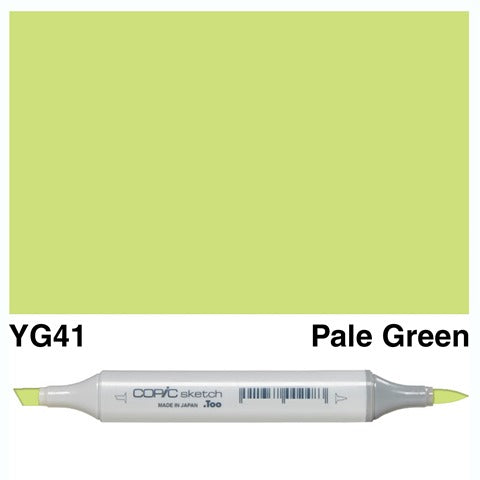 Copic Sketch Marker YG41 Pale Cobalt Green