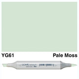 Copic Sketch Marker YG61 Pale Moss