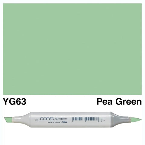 COPIC SKETCH MARKER YG63 PEA GREEN