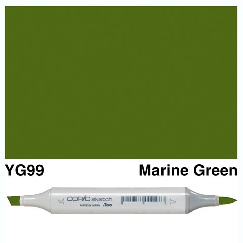 Copic Sketch Marker YG99 Marine Green