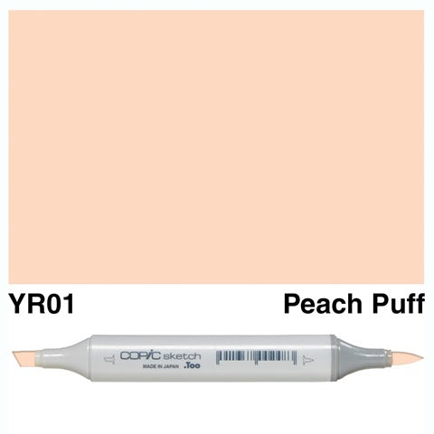 Copic Sketch Marker YR01 Peach Puff
