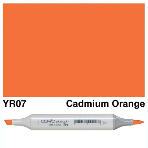 Copic Sketch Marker YR07 Cadmium Orange