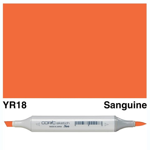 Copic Sketch Marker YR18 Sanguine