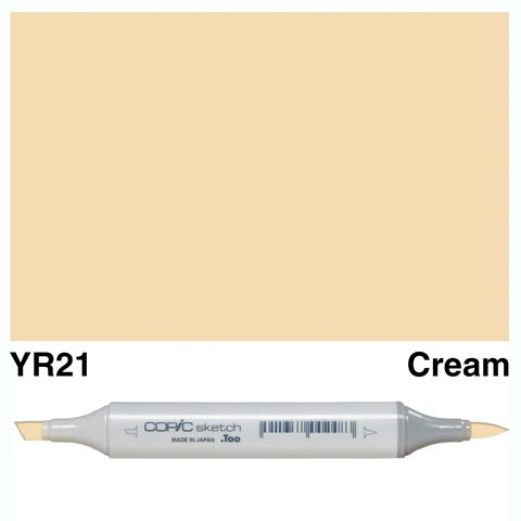 Copic Sketch Marker YR21 Cream