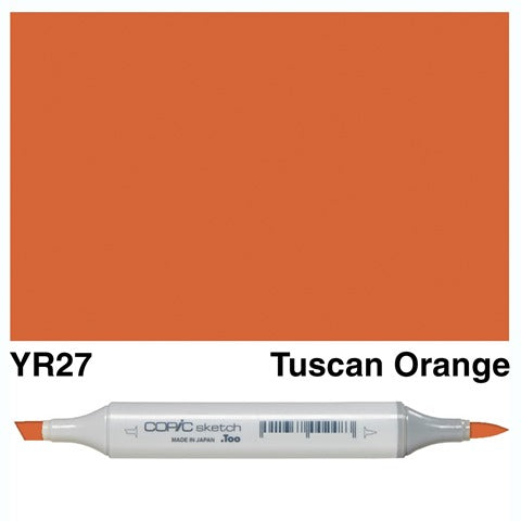 Copic Sketch Marker YR27 Tuscan Orange