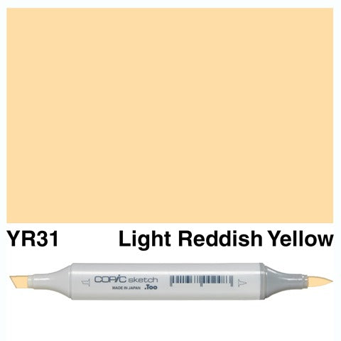 Copic Sketch Marker YR31 Light Reddish Yellow