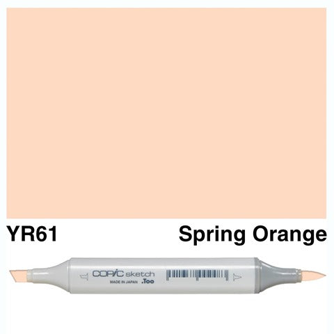Copic Sketch Marker YR61 Spring Orange
