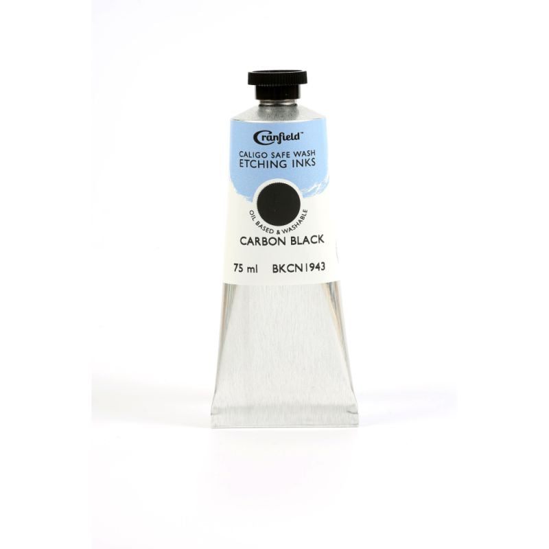 Cranfield Safe Wash Etching Printing Ink Carbon Black 75ml