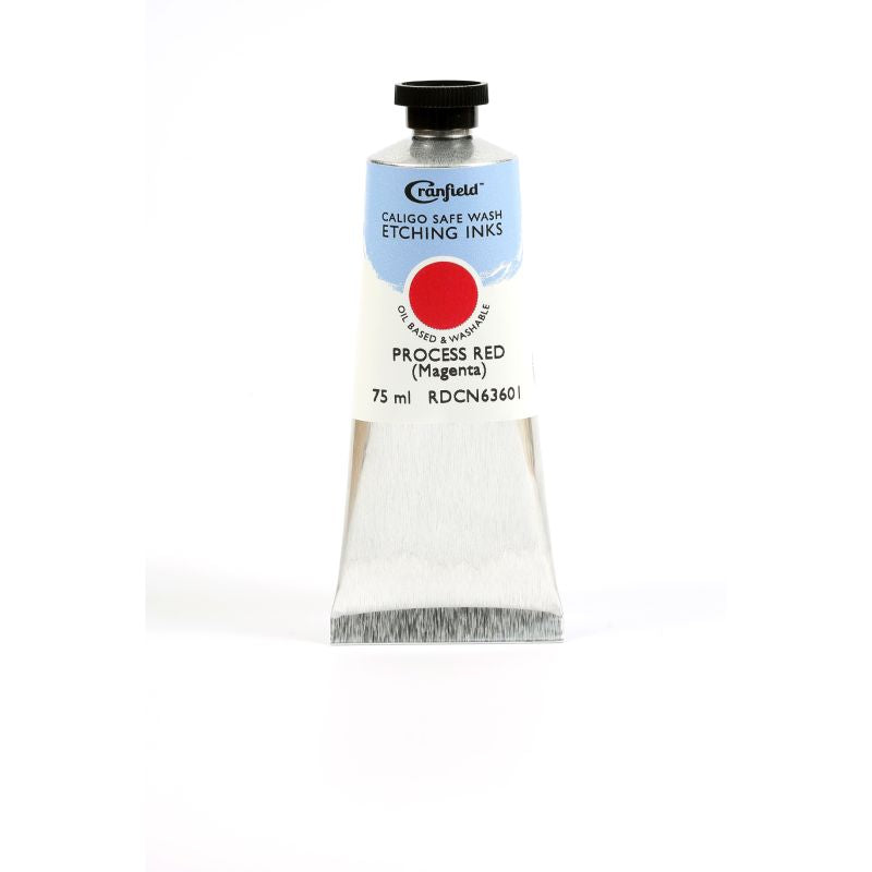Cranfield Safe Wash Etching Printing Ink Process Red 75ml
