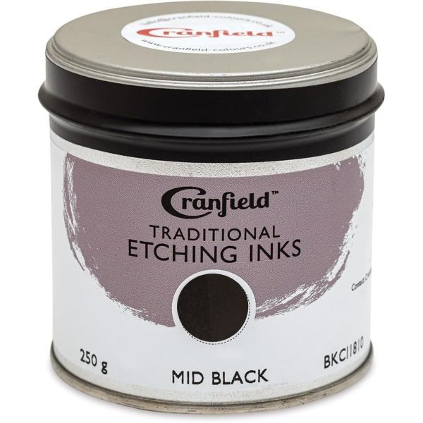 Cranfield Traditional Etching Printing Ink Mid Black