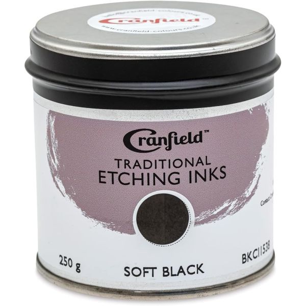 Cranfield Traditional Etching Printing Ink Soft Black 250g