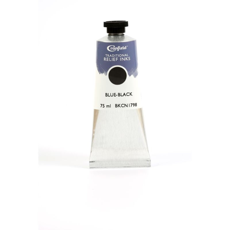 Cranfield Traditional Relief Printing Ink Blue Black 75ml