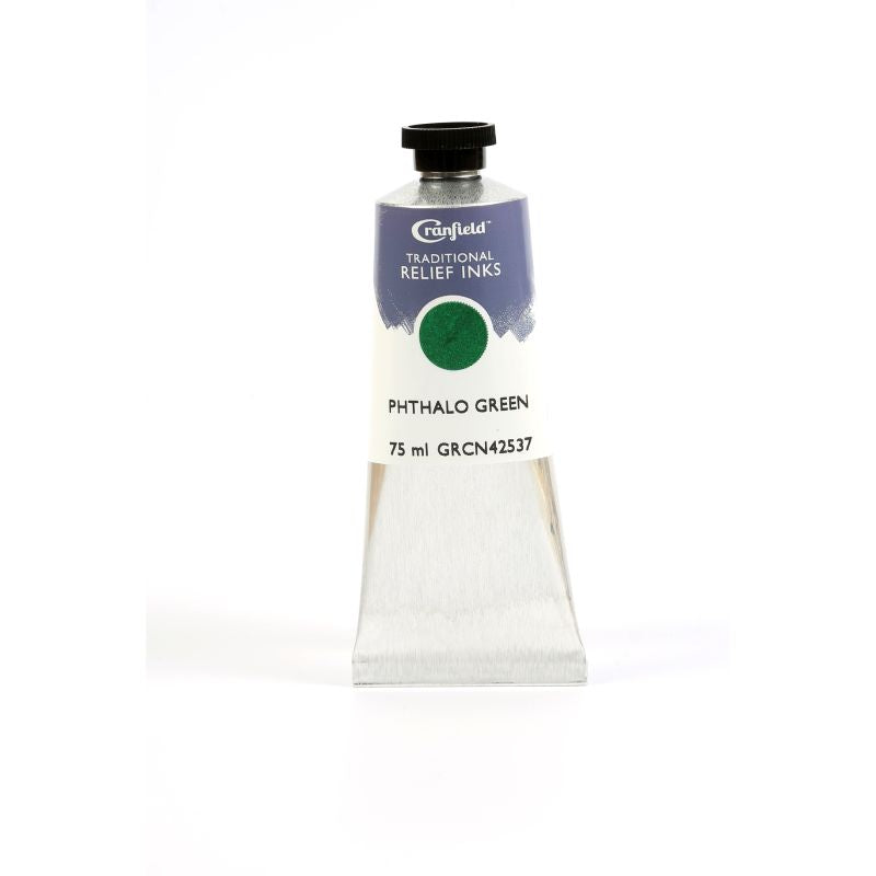 Cranfield Traditional Relief Printing Ink Phthalo Green 75ml