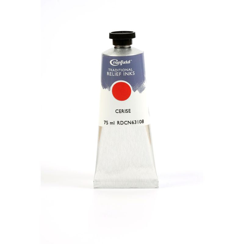 Cranfield Traditional Relief Printing Ink Cerise 75ml