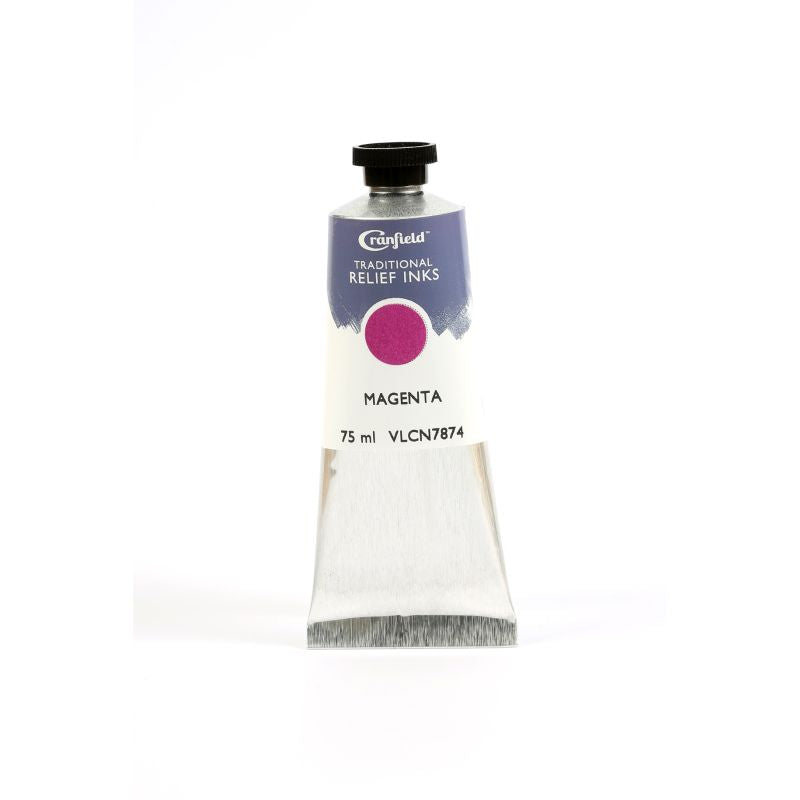 Cranfield Traditional Relief Printing Ink Magenta 75ml