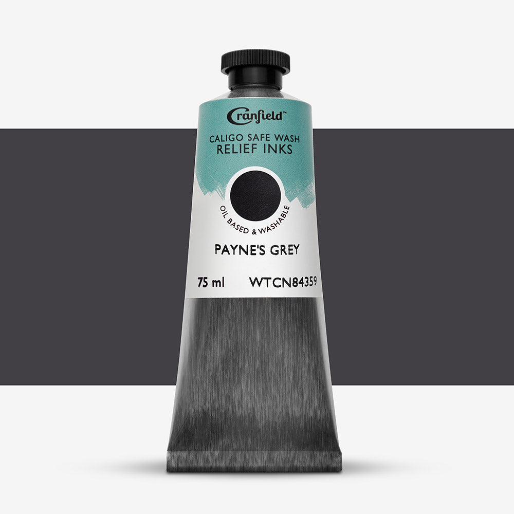 CRANFIELD SAFE WASH RELIEF PRINTING INK PAYNES GREY