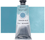 Cranfield Safe Wash Relief Printing Ink Powder Blue 75ml